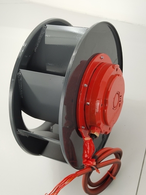 отсталый центробежный вентилятор 0.30kW с короткой турбинкой сплава AL кольца входа