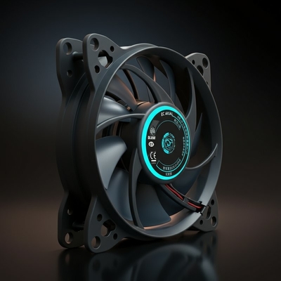 Мощность лезвия 190 мм 116 Вт высокотемпературное сопротивление 60 ° C EC осевой вентилятор