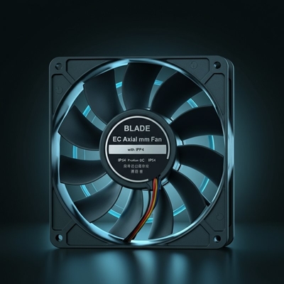 Клин 225 мм, высокотемпературная стойкость 60°C с аксиальным вентилятором IP54 EC