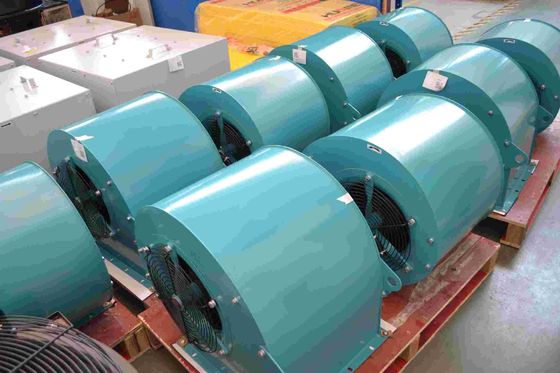 Охлаждающий вентилятор трехфазного 4 двустороннего входа поляка 1180rpm центробежный с лезвием 9inch