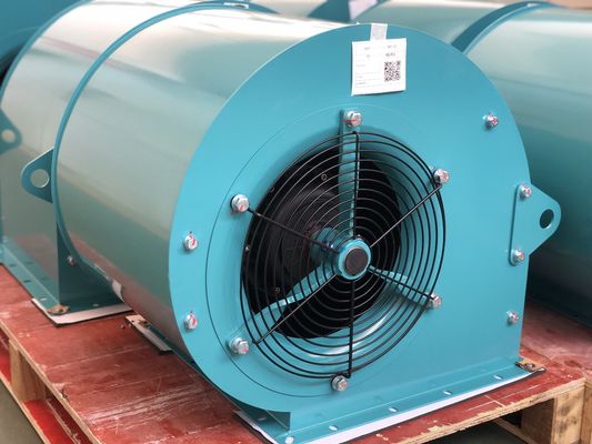 Вентилятор трехфазного 6 двустороннего входа поляка 400V центробежный лезвие 12 дюймов